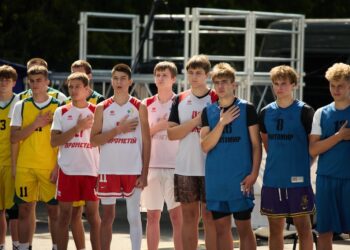 В Хмельницькому визначились переможці етапу чемпіонату України 3х3 серед юніорів — Федерація баскетболу України