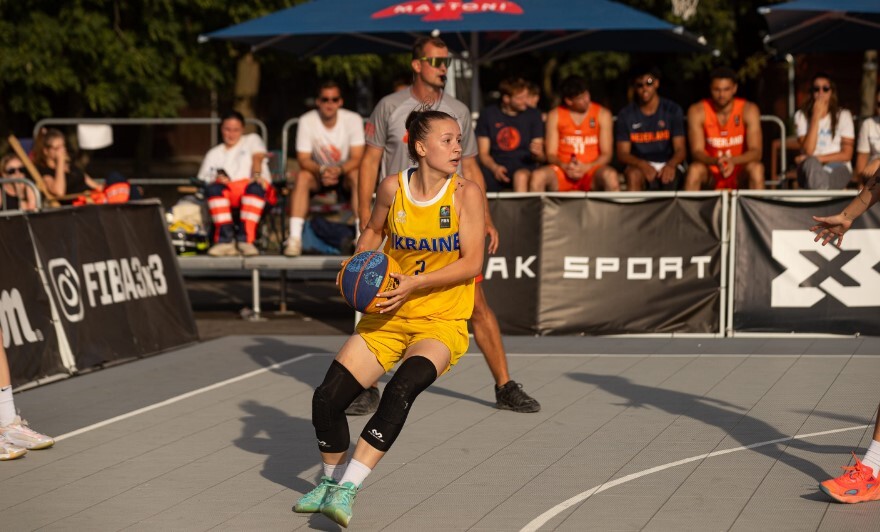 Жіноча збірна U-21 виграла стартовий матч ігрового дня у Лізі націй 3х3