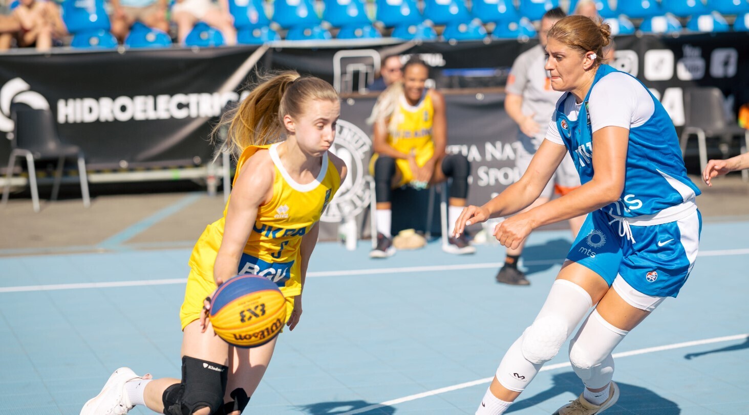 Жіноча збірна U-23 залишилась поза фіналом четвертого стопу Ліги націй 3х3