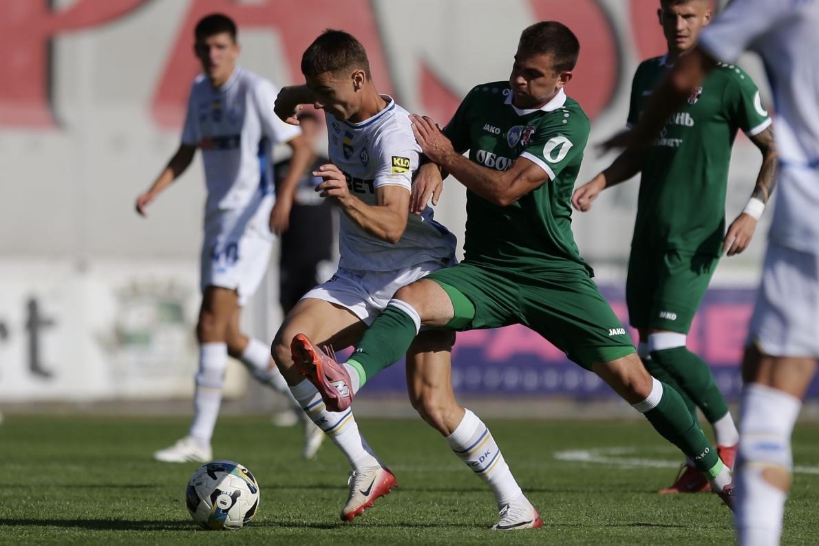 «Динамо» в компенсированное время потеряло победу над «Оболонью»