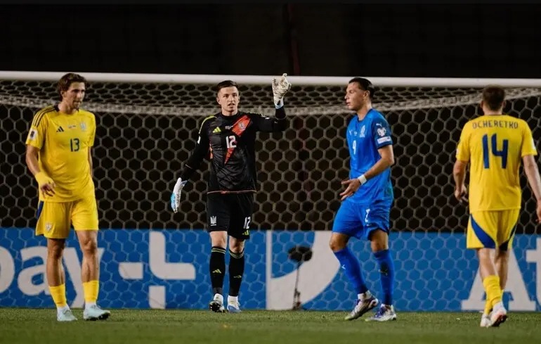 Квалификация ЧМ-2026. Украина с конфузами разыграла ничью в матче против Азербайджана