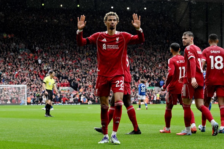 «Ливерпуль» минимально выиграл у «Эвертона» в 5-м туре АПЛ