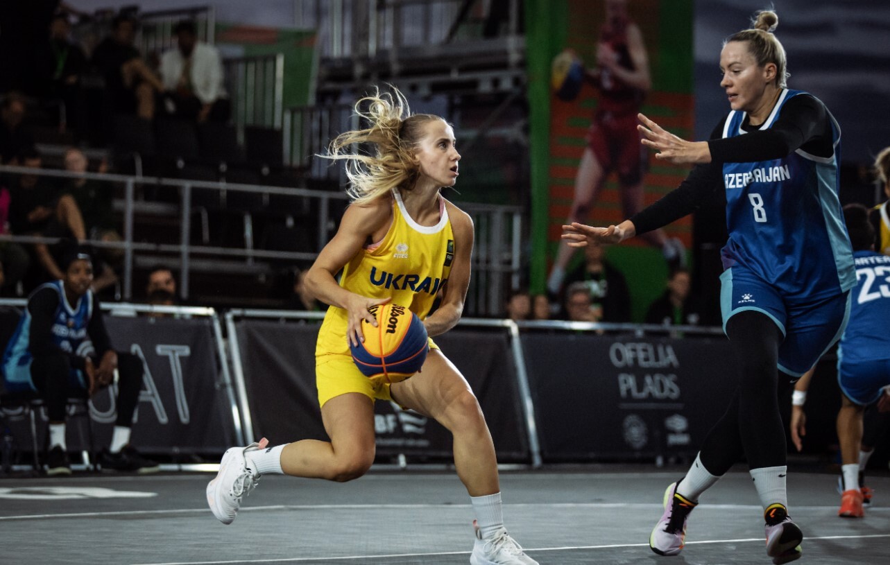 Україна — в топ-10 рейтингу жіночих європейських збірних 3х3 — Федерація баскетболу України