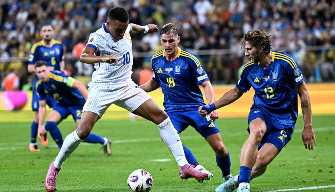 Урок Мбаппе. Украина проиграла Франции в квалификации на ЧМ-2026