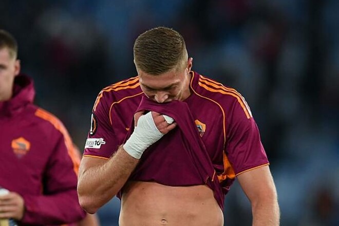 Гасперини прокомментировал незабитые пенальти Довбика в Лиге Европы