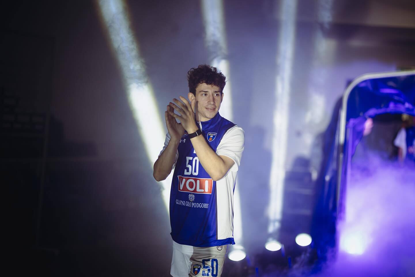 Олександр Ковляр дебютував за Будучность — Федерація баскетболу України