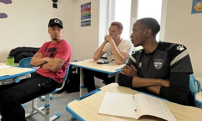 Бразильці клубу Другої ліги щотижня вивчають українську мову - ФОТО