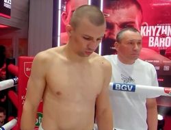 Хижняк дебютировал в профи победой над Бароном