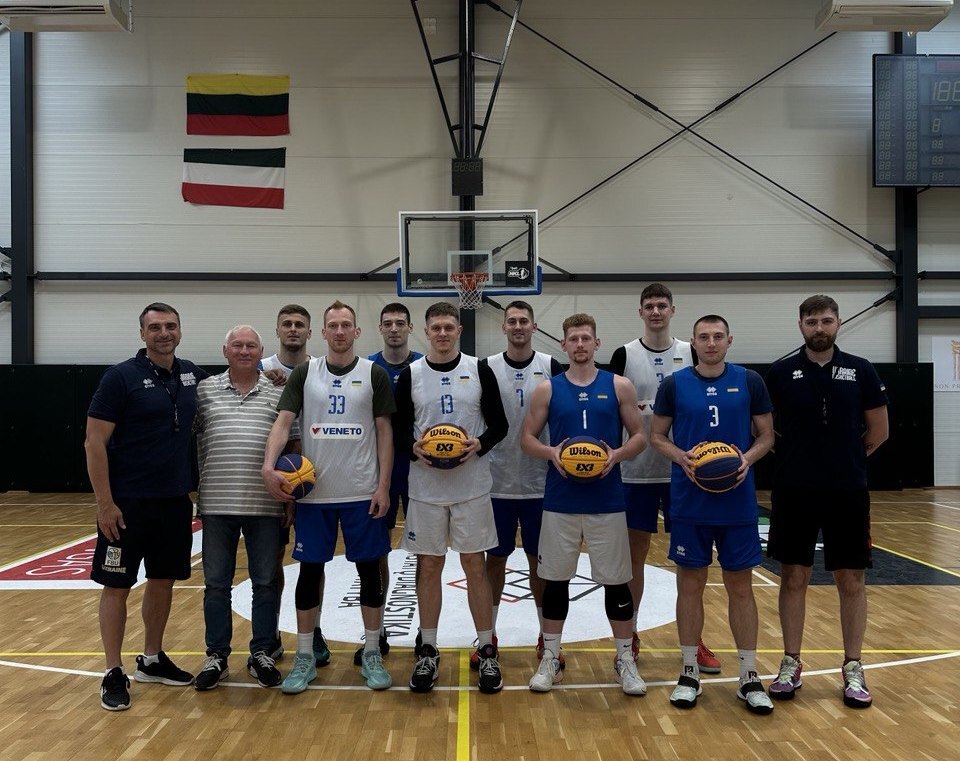 Чоловіча збірна України 3х3 розпочала підготовку до відбору на чемпіонат Європи 