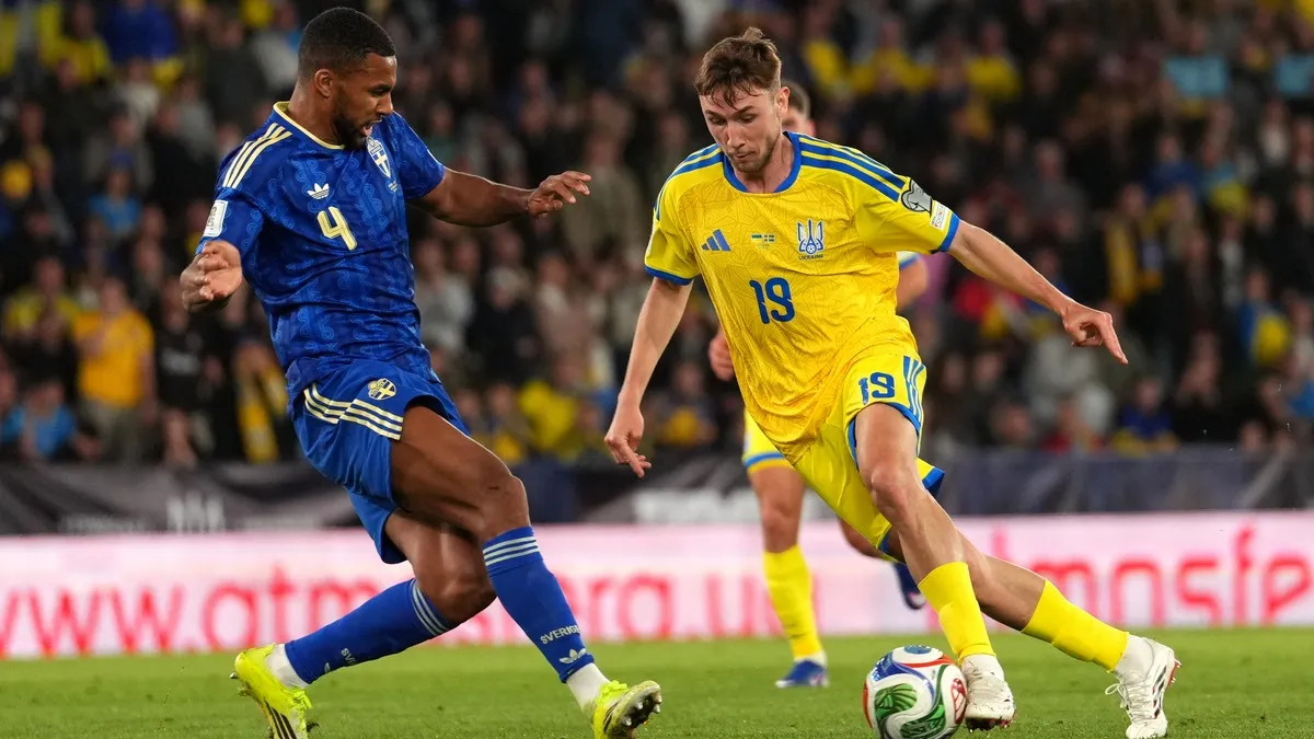 Прокляття стикових матчів відбору на ЧС: збірна України встановила антирекорд після поразки від Швеції