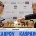 Каспаров и Карпов довольны вторым днем матча — Шахи