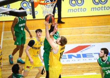 Київ-Баскет виграв перший домашній матч плейоф: фотогалерея гри проти Запоріжжя — Баскетбол