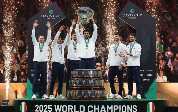 Кубок Дэвиса в третий раз достался Италии — Теніс