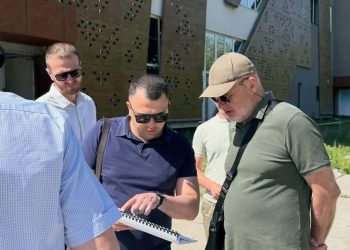 Володимир Драбіковський з робочим візитом відвідав Хмельницький — Баскетбол